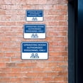 thumbnail image 3 of Classic Framed Plus Operating Room Authorized Personnel Only Door or Wall Sign | Medical Procedure Rooms - Small, 3 of 9
