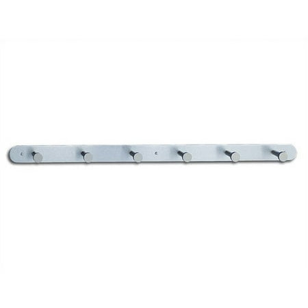 Safco Products Company Nail Head Coat Rack with 6 Hooks (Set of 6) (Set of 6)