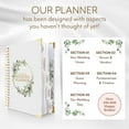 thumbnail image 4 of Your Perfect Day Wedding Planner and Organizer - Undated Bridal Planning Diary, Floral Design, 4 of 9