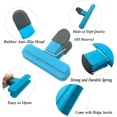 thumbnail image 4 of ICED 9Pack Large Chip Bag Clips - Assorted Sizes Food Bag Clips Plastic Heavy Seal Grip, 4 of 7