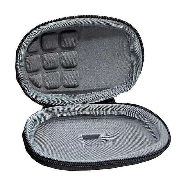 Shakeproof Mouse Container Wireless Mouse Storage Case Portable Mouse Holder Compatible for MX Anywhere 2S M185 M325 (Black)