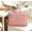 15inch, Pink, variant on Laptop Sleeve Case 15 inch, with Large Capacity Side Pockets and Durable Handle, Waterproof, Shockproof, Padded Compartments, Zippered Accessory Storage, Gray