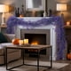 thumbnail image 5 of Ratán Plástico Guirnalda colgante de ratán morado de 180 cm con hojas artificiales para decoración de interiores, chimenea o fiestas (1 unidad) Rkxzt, 5 of 9