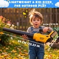 thumbnail image 5 of YCFUN Kids Leaf Blower Toy, Real Working Lawn Garden Tool with Airflow & Sounds, Outdoor Pretend Play Gift for Boys & Girls Ages 3-6, 5 of 6