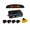 Black-2.5m sensor cable, variant on Car Parking sensors,4 Reverse Backup Parking Sensor kit with LED Display, Reverse Gear Audio Buzzer Alarm kit, 2.5m Sensor Wire for Cars Van SUV (Silver)