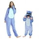 thumbnail image 3 of Disfraz de Stitch para adultos y niños, disfraz de Stitch Angel, mono, pijama con capucha, ropa de dormir, disfraz de Halloween para mujer, 3 of 5
