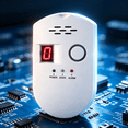 thumbnail image 4 of GJX Plug-In Digital Natural Gas Detector High Sensitive Home Alarm Combustible Leak Monitor for Kitchen Bathroom Garage Safety Protection Early Warning System Easy Install Home Security, 4 of 7