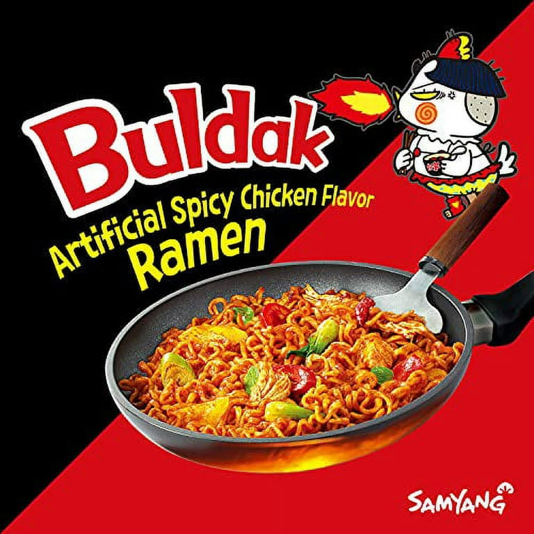 🔥[SAMYANG] Korean Spicy HOT Chicken Flavor Buldak Ramen Noodle- 4