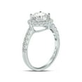thumbnail image 2 of SZUL Women's 2 Carat TW Round Lab Grown Diamond Engagement Ring in 14K White Gold, 2 of 6