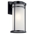 thumbnail image 1 of Kichler Toman 49688BK 20" Outdoor Wall Mount Light, A21/E26, Black Finish, 1 of 1
