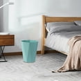 thumbnail image 4 of TWOCOOL 2025 Latest Polygon Small Can - Durable and Easy to Clean Garbage Can - Wastebasket for Bathroom Bedroom Kitchen Laundry Room Offices Kids Rooms - Green/9.45in, 4 of 5