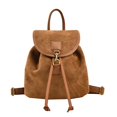 thumbnail image 3 of Mochila bolso de mujer moda casual simple de alta calidad mochila de estudiante de cuero Uso versátil, 3 of 6