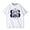 white, variant on 86 Eighty Six Top Cotton Tee Unisex Short Sleeve Anime Graphic T-Shirt