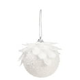 thumbnail image 3 of JLFNYA Mini Christmas Ornaments Clearance,Christmas Balls Ornament,Pack of 3 Christmas Glitter Foam Balls Christmas Tree Decoration Christmas Balls 8cm, 3 of 5