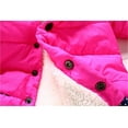 thumbnail image 4 of Baby Girls Autumn Winter Warm Cartoon Little Kids Toddler Jacket Coat, 4 of 6