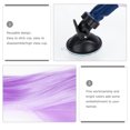 thumbnail image 2 of Miangastore Decorative Helmet Braid Wear-resistant Motorcycle Ponytail Delicate Helmet Ponytail, 2 of 8