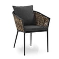 thumbnail image 1 of Silla para Exterior Tulum Rattan Sintentico Grupo Microtec Estructura Metal Todo Tipo Clima terraza Patio Resistencia UV y Salina, 1 of 8