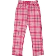 North 15 Women's Super Cozy Minky Fleece Plaid Pajama Bottom-L1527-Des15-XL