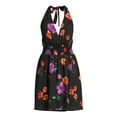 thumbnail image 5 of Madden NYC Juniors and Juniors Plus Woven Halter Dress, Sizes XS-4X, 5 of 5