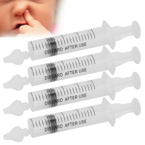 Acheter 2 pièces 10ml seringue bébé irrigateur Nasal Silicone bébé