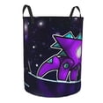 thumbnail image 2 of Geometry Dash Laundry Hamper Lightweight Storage Basket Toy Organizer Laundrys Basket Waterproof For Bedroom, Bathroom Medium, 2 of 8