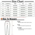 thumbnail image 3 of Weiqiqre Women's Stretch Work Pants Business Casual Fuzzy Plush Pants Elastic Waist Straight Leg Pants Loose Casual Trousers, 3 of 7