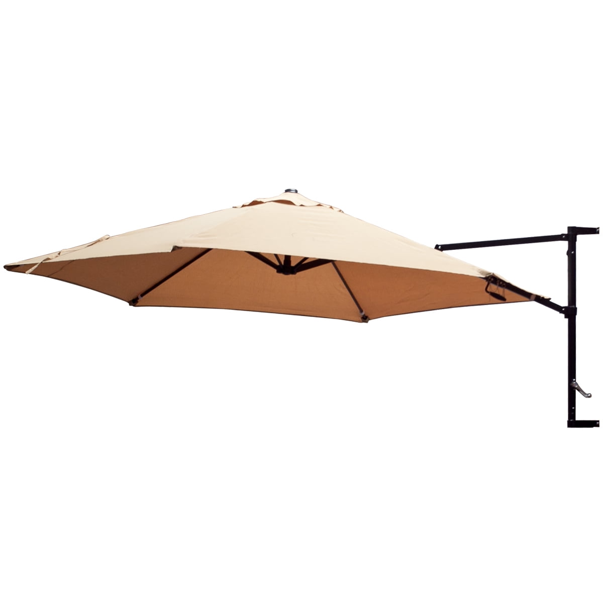 Wall Mount Patio Umbrellas 10 Feet Garden Outdoor Sun Canopy Crank Wall Mount Patio Umbrellas 10 Feet Garden Outdoor Sun Canopy Crank Com