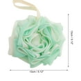 thumbnail image 3 of Unique Bargains 1 Pc Convenient Bath Shower Loofah Sponge Body Puffs White Green, 3 of 7