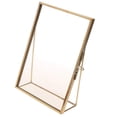 thumbnail image 3 of Cadre Photo Rectangulaire Ancien Simple en Verre Transparent Décoration - Or, 15,2 X 20,3 cm, 3 of 5