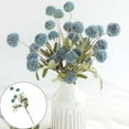 thumbnail image 3 of 1Pc Faux Silk Mums Artificial Flowers, Fake Small Mini Chrysanthemums with Stems for DIY Wedding Centerpieces Floral Arrangements Vase Fillers Home Decorations, 3 of 9
