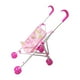 thumbnail image 1 of Cochecito de muñecas con ruedas giratorias de , carrito interactivo para muñecas, cochecito de bebé, de juguete plegable para niños., 1 of 9