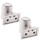 thumbnail image 3 of FELTECHELECTR 2 juegos de topes de puerta magnéticos, soporte oculto para puerta, tope de puerta de suelo, herrajes para muebles, 3 of 6