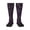 1 Black, variant on Women's Knee High Socks Universe Constellation Outdoor Casual Tube Socks