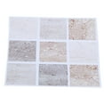 thumbnail image 4 of 18Pcs Mosaic Tile Transfer, Waterproof Tile Sticker Mosaic Self Adhesive Stick Self Adhesive DIY Backsplash Stick on  Wall Tiles for Kitchen and Bathroom, 4 of 8