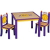 Guidecraft NBA - Lakers Table and Chairs Set