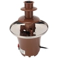 thumbnail image 2 of Fuente de chocolate 45 ℃ Calefacción 35W Mini fuente de fondue de chocolate portátil para regalos del hogar Enchufe de la UE 220V, 2 of 5