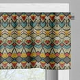 thumbnail image 3 of Ambesonne African Window Valance, Folk Art Sharp Motifs, 54" X 12", Multicolor, 3 of 5