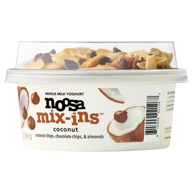Noosa Yoghurt, Mates Whole Milk Yogurt & Crunchies, Coconut Almond