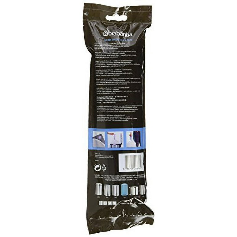 PerfectFit Bin Bags Code D (15-20 litre), 6 Rolls with 20 Bags
