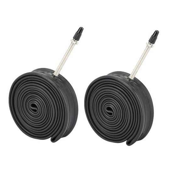 2 Pack 700 x 28-32C Tires Road Bike, Bike Inner Tube with 60mm Presta Valve for Road Bi_wm25