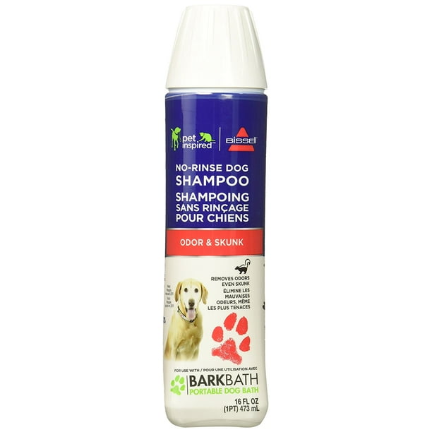 BISSELL Odor & Skunk No Rinse Dog Shampoo (2 Pack), 2073A