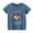 Blue, variant on MUXiin Toddler Shirts Boys 4t Animal Print Cute Funny Short Sleeve Tee for Toddler Cotton Birthday Shirts Summer Clothes for Girls