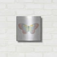 thumbnail image 3 of Luxe Metal Art 'White Barn Butterflies I' by Sue Schlabach, Metal Wall Art, 12"x12", 3 of 7