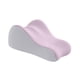thumbnail image 4 of Almohada triangular de espuma viscoelástica en forma de cuña para dormir cómodamente y recibir masajes mientras azul, 4 of 9