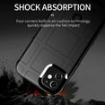 thumbnail image 4 of Slim fit Phone Case for iPhone 12, Case for iPhone 12 Pro, Rugged Shield Durable Case, Military Grade Shockproof and Camera Lens Protection for iPhone 12/12 Pro, HD Gray, 4 of 8