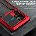 thumbnail image 7 of Decase Case for S24 Plus Ultimate Drop Protection Case,Military Grade Heavy Duty Metal,Shockproof Rugged Dustproof Strong Kickstand,Slide Lens Guard Full Body Protection Case Cover,Red, 7 of 7