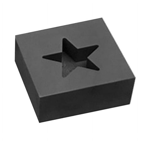 

Gold Silver Ingot Mold Graphite Crucible Mold Melting Gold Silver Nonferrous Metal Casting Refining Jewelry Star