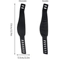 thumbnail image 3 of Heavy-Duty Non-Slip Exercise Bike Pedal Straps, Universal Pedal Straps Designed For Ergonomic Comfort And Safety In Your Home Or Gym Workout Routine, 3 of 5