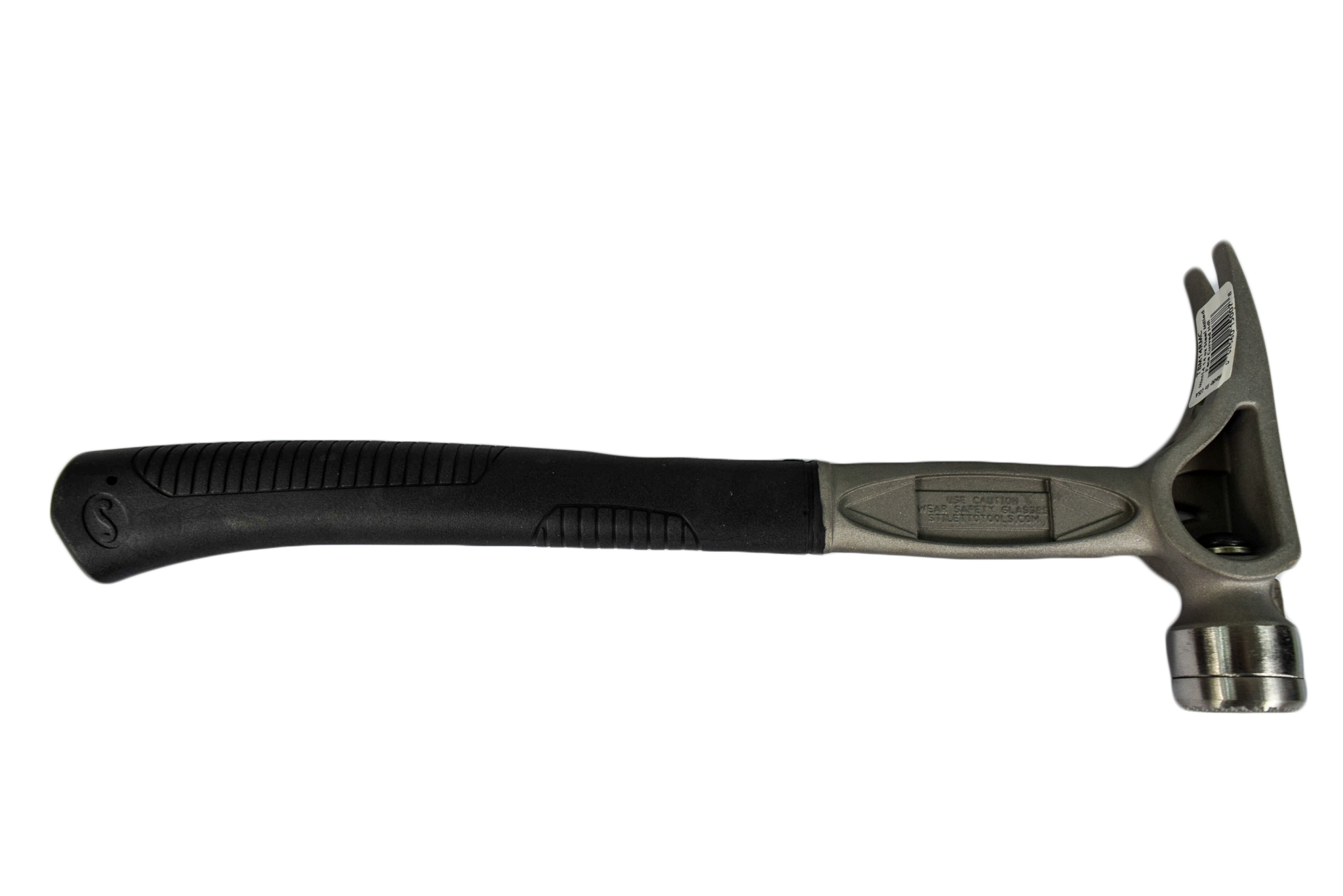 Stiletto TBM14RMC Tibone Mini-14 oz. Replaceable Milled Face Hammer with A  Curved 16