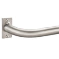 thumbnail image 2 of Vimayta Curtain Rods for Windows 28 to 48 Inches, 1 Inch Diameter Metal Wrap Around Window Curtain Rod with Brackets, Brushed Nickel, 2 of 4